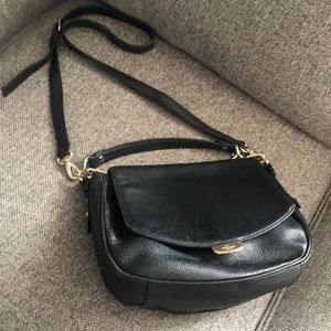 Kate spade black leather Crossbody bag